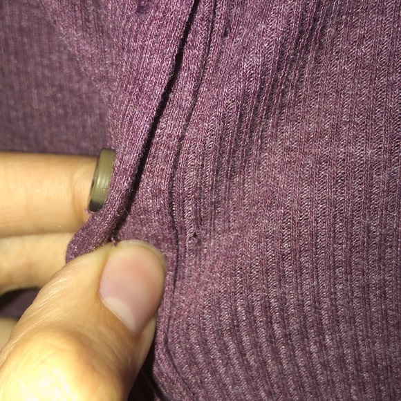 Purple thermal shirt - Picture 3 of 3